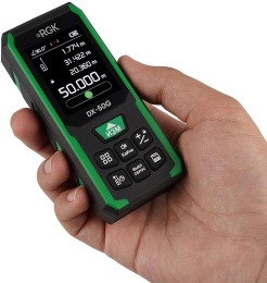 Лазерный дальномер RGK DX-50G 2кл.лаз. 800нм цв.луч. зеленый
