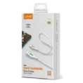 LDNIO LS572/ USB кабель Micro/ 2m/ 2.1A/ медь: 86 жил/ White&Green