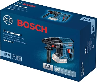 Перфоратор Bosch GBH 180-LI BL патрон:SDS-plus уд.:2Дж аккум.
