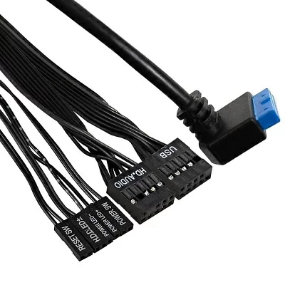 Корпус Desktop ExeGate FL-102 EX294018RUS (mini-ITX, без БП, 2*USB+1*USB3.0, аудио, черный)