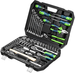 Набор инструментов СИБРТЕХ 13394,  76 предметов