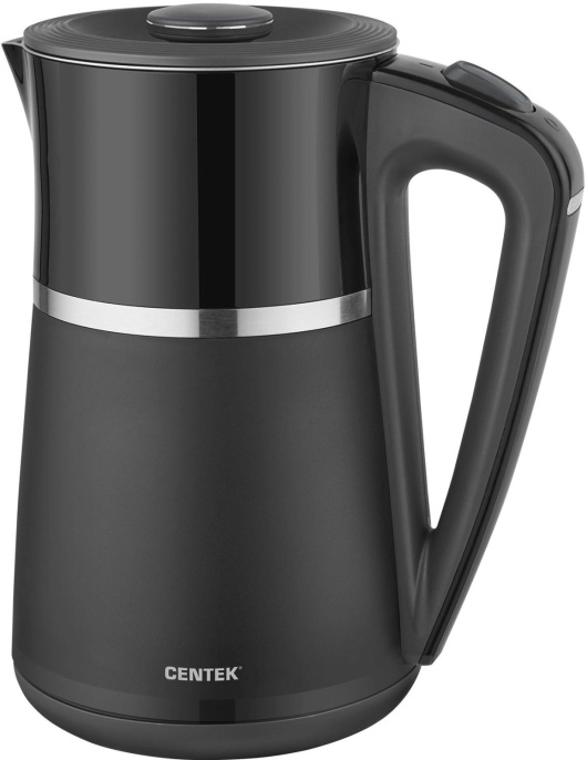 Чайник электрический Centek CT-0028 1.7л. 2200Вт черный корпус: пластик CT-0028 BLACK