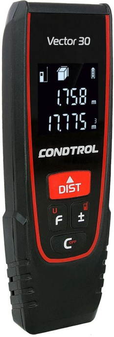 Лазерный дальномер Condtrol Vector 30 2кл.лаз. 635нм 1-4-109