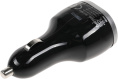Автомобильное зарядное устройство HAMA H-173603, 3xUSB-A, 5Вт, 2.1A, черный [00173603]