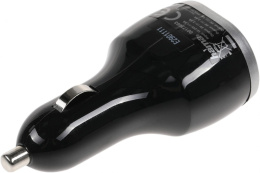 Автомобильное зарядное устройство HAMA H-173603, 3xUSB-A, 5Вт, 2.1A, черный [00173603]