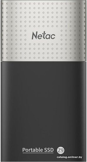 Накопитель SSD Netac USB-C 250GB NT01Z9-250G-32BK Z9 черный