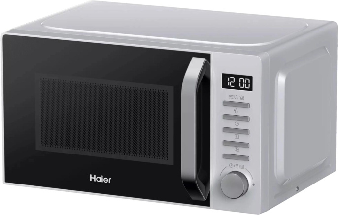 Микроволновая печь HAIER HMB-DG208SA, 800Вт, 20л, серебристый