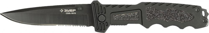 Нож перочинный Зубр Премиум Диверсант 47717 265мм черный