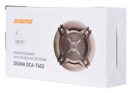 Колонки автомобильные DIGMA DCA-T402,  10 см (4 дюйм.),  комплект 2 шт.