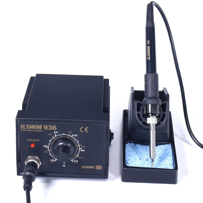Паяльник Element 936 электрический 40Вт макс.t 480 15287