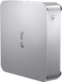 Неттоп Acer Gadget E10 ETBox1 i5 13500H 2.6 16Gb SSD512Gb UHDG Windows 11 Pro 2x2.5GbitEth WiFi BT 120W серебристый/черный