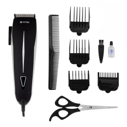 Машинка для стрижки Vitek Metropolis VT-2589 разноцветный 7Вт насадок в компл:4шт