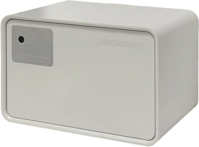 Сейф мебельный LockSworth VS4528-WH взломостойкий встраиваемый 200x310x200мм электронный/ключевой/биометрический