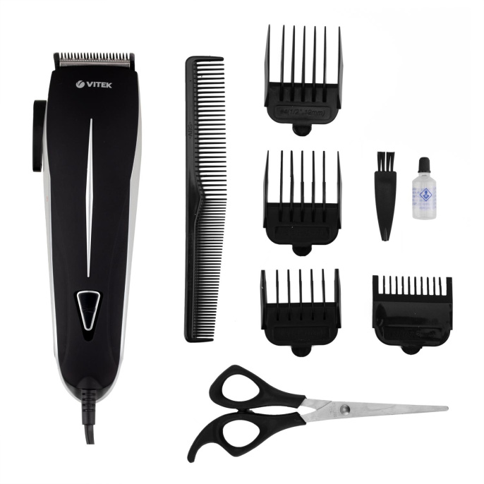 Машинка для стрижки Vitek Metropolis VT-2589 разноцветный 7Вт насадок в компл:4шт