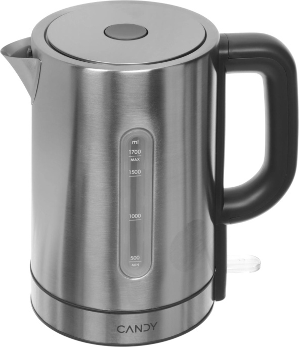Чайник электрический Candy CK-204, 1.7л, нержавеющая сталь