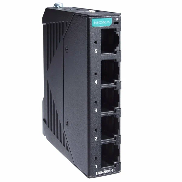 Промышленный неуправляемый коммутатор MOXA EDS-2005-EL-T, Entry-level, 5 портов 10/100 TP, -40 to 75°C