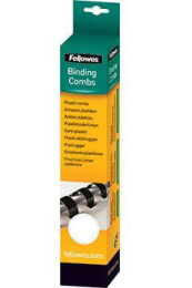 Пластиковые пружины для переплета d 6мм, белые, 25 шт, Fellowes FS-53300