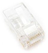 Коннектор PREMIER 6-008 кат.5E RJ45 прозрачный