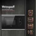 Микроволновая печь Weissgauff HMT-2017 Grill 20л. 700Вт черный встраиваемая