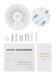 Датчик задымления Digma DiSense S1,  белый [dss1]