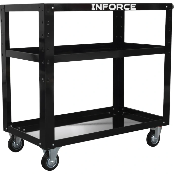 Инструментальная тележка, 3 полки, габариты без упаковки 950х486х840 Inforce 06-01-16