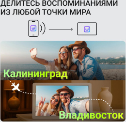 Цифровая фоторамка Digma PF-1085,  10.1", белый [pf1085w]