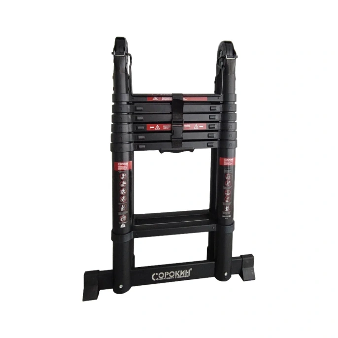 Телескопическая лестница-стремянка СОРОКИН 4,4м 24.28