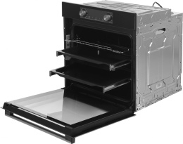 Духовой шкаф электрический Gorenje BOSX6737E09BG,  77л,  дверца с 2 стеклами,  черный