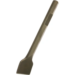 Лопаточное зубило Uragan для отбойных молотков и бетоноломов шестигранник 28 мм 80/400 мм 905-3634-80-400