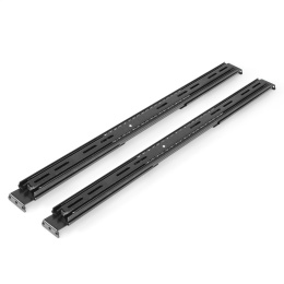 Телескопические направляющие ExeGate RU-550-22"-M для корпусов 1U, комплект 2 шт. рельсы/салазки для серверных корпусов, установочный размер 550-700 мм, высота 44 мм, длина в сложенном/раздвинутом виде 550/1100 мм, нагрузка до 30 кг EX300143RUS