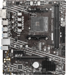 Материнская плата MSI A520M-A PRO Soc-AM4 AMD A520 2xDDR4 mATX AC`97 8ch 7.1 GbLAN RAID+DVI+HDMI