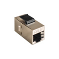 Exegate EX297347RUS Модуль проходной ExeGate CP45-KJ-SH-C5e/6 RJ45-RJ45 формата Keystone Jack, Кат.5e/6, экранированный