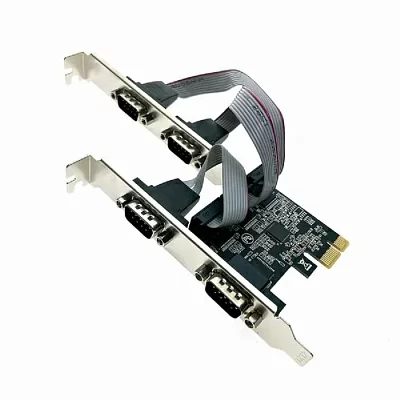 Espada Контроллер PCI-E, 4S модель FG-EMT04A-1-BU01 ver2, чип AX99100 ( 45826)