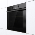 Духовой шкаф электрический Gorenje BPS6737E14BG,  77л,  дверца с 4 стеклами,  черный