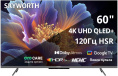 60" Телевизор SKYWORTH 60Q66H QLED+, 4K Ultra HD, СМАРТ ТВ, Google TV, черный