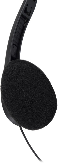 Гарнитура Oklick HS-M143VB,  для компьютера, накладные,  проводные, черный [614036]