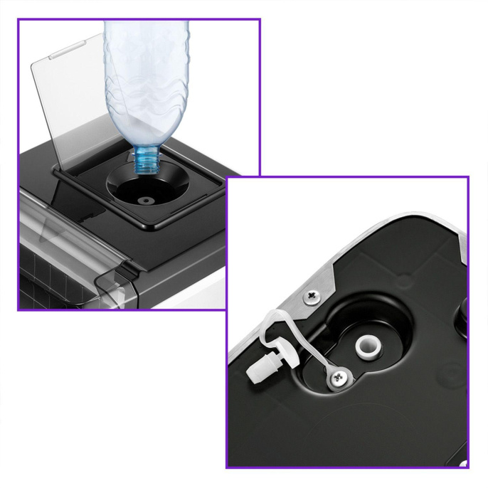 Ледогенератор KitFort КТ-1826, 150Вт, 3200мл, нержавеющая сталь/черный