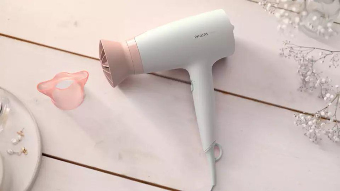 Фен Philips BHD300/10, 1600Вт, белый