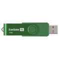 USB-флеш накопитель ExeGate Jet 4GB зеленый USB2.0, 480Mbps, пластик/металл EX302031RUS