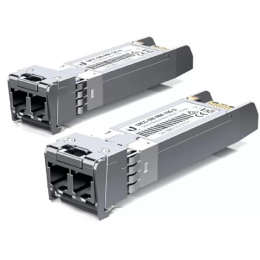 UBIQUITI Трансивер Ubiquiti UACC-OM-MM-10G-D Комплект 2шт оптич. SFP+ MM 10Гбит/с T x: 850нм R x : 850нм до 0.3км