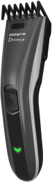Машинка для стрижки Polaris PHC 0512RC черный/серебристый