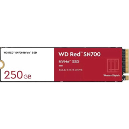 SSD накопитель WD Red SN700 WDS250G1R0C 250ГБ, M.2 2280, PCIe 3.0 x4,  NVMe,  M.2