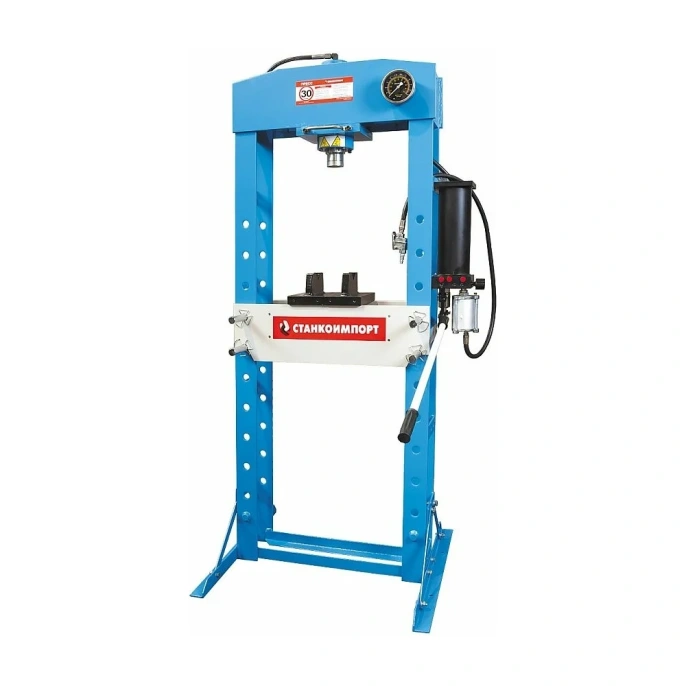 Пневмо-гидравлический рамный пресс Станкоимпорт 30т SD0808CEA