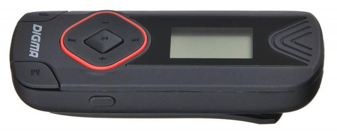 MP3 плеер Digma R3 flash,  8ГБ,  черный