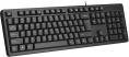 Клавиатура A4TECH KKS-3, USB, мембранная,  черный
