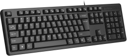 Клавиатура A4TECH KKS-3, USB, мембранная,  черный