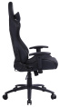 Кресло игровое Cactus CS-CHR-0099BL с RGB подсветкой, экокожа, до 120кг, регулируемые 2D подлокотники,  черный