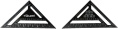 Угольник Свенсона STURM! 2020-07-300,  30см,  из алюминия