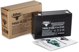 Аккумуляторная батарея RUTRIKE TNG6-12 для ИБП,  6В,  12Ач [23983]