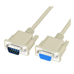 Bion Кабель RS-232 DB9M/DB9F, 1.8м, белый [BXP-CC-133-18]